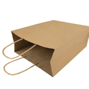 Bolsa de papel kraft con manilla 31 x 40 cm - 20 Unidades